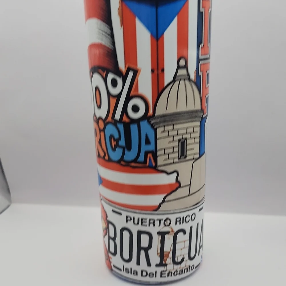 Patriotic Puerto Rico Party Tumbler